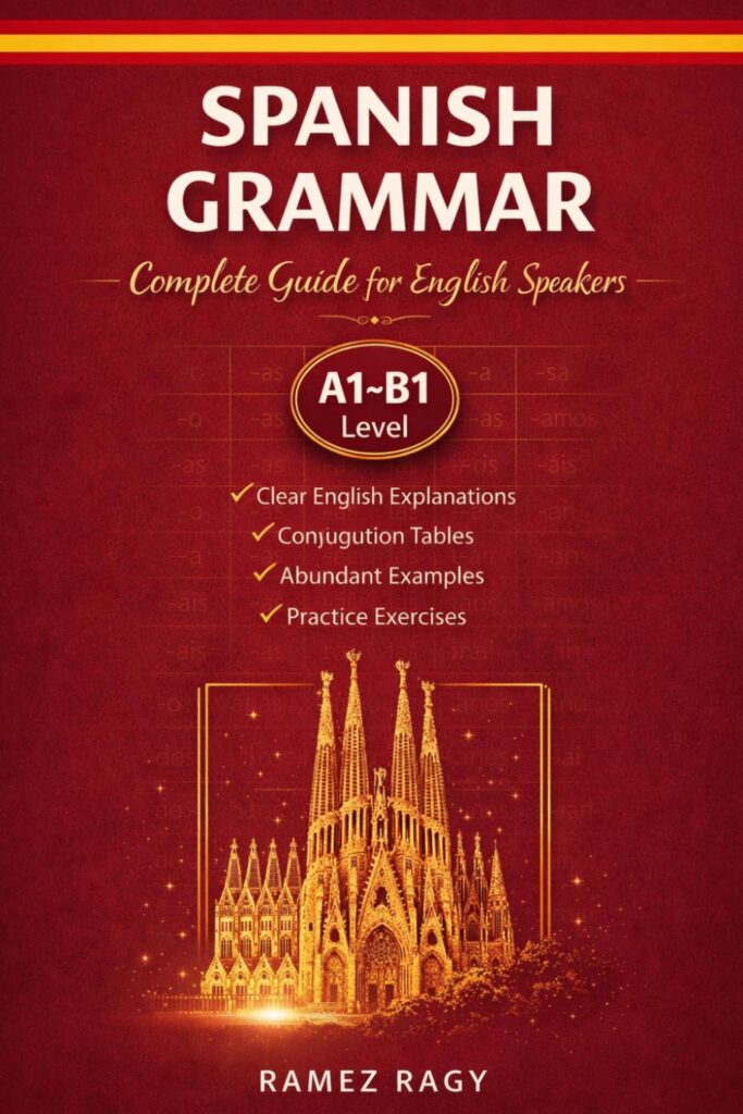 Spanish Grammar Complete Guide for English Speakers: Master Spanish Grammar Beginner to Intermediate (A1-B1)