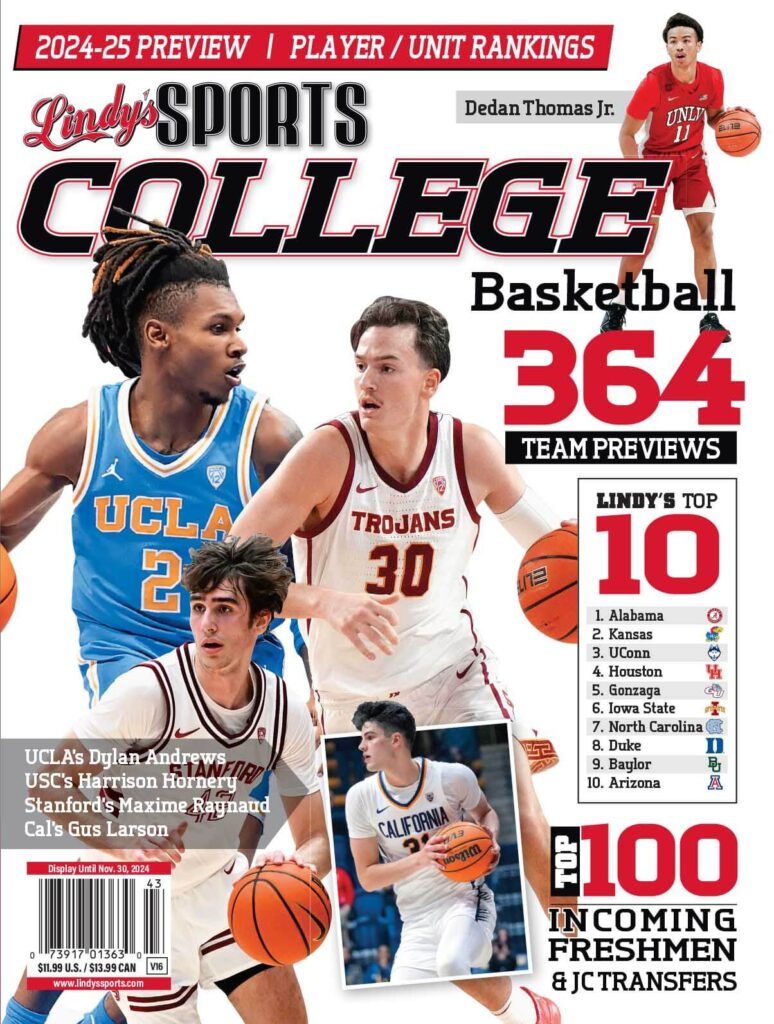Pre Order Lindys College Basketball Magazine 2026-2027