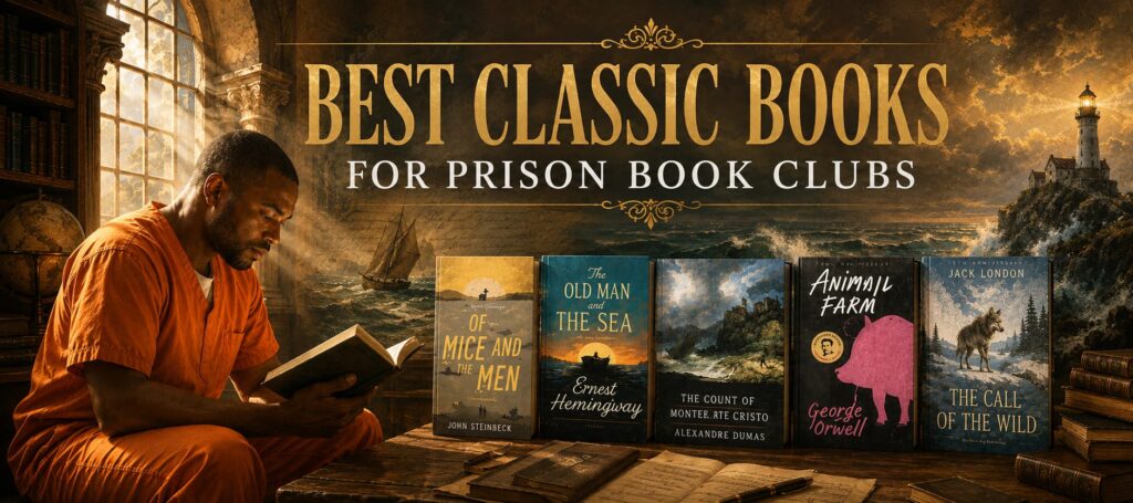 Best Classic Books for Prison Book Clubs