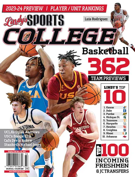 Lindy’s Sports 2023-24 College Basketball Magazine
