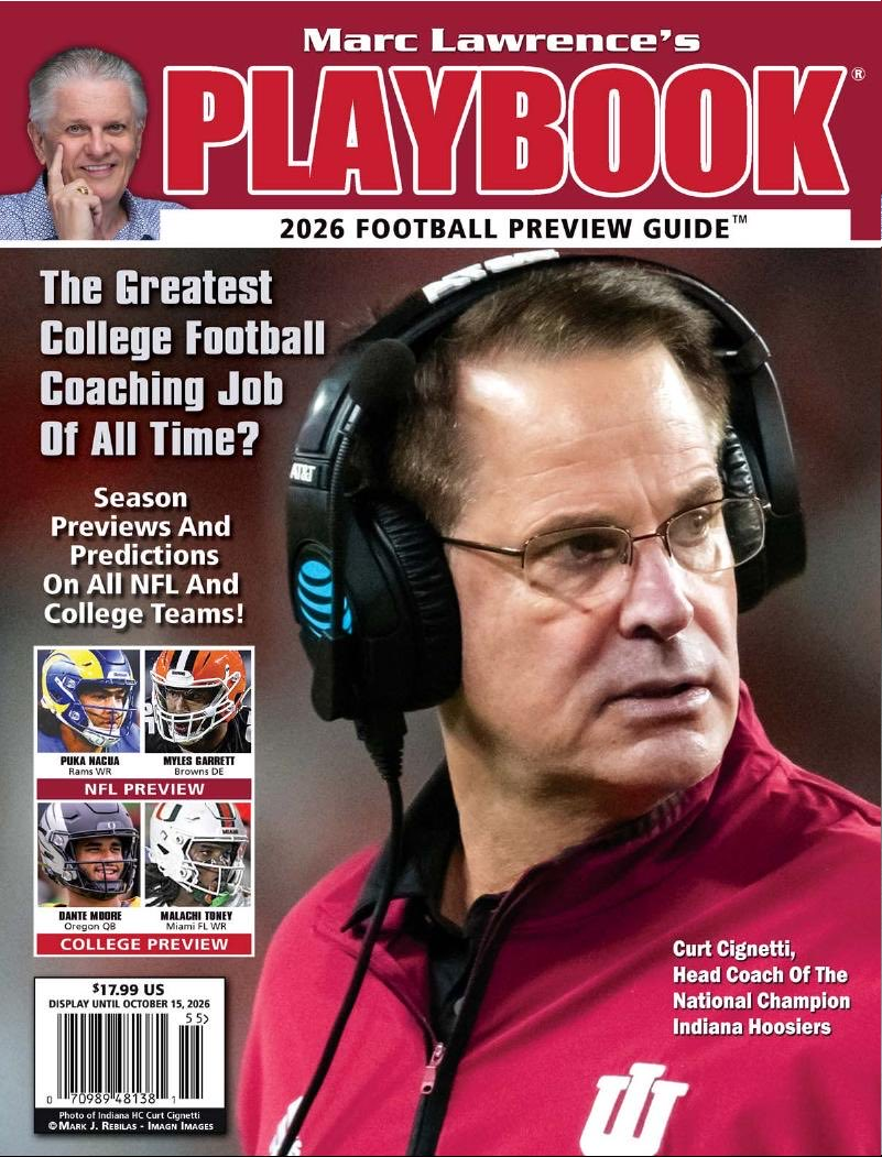 Marc Lawrence 2026-27 Playbook Football Guide