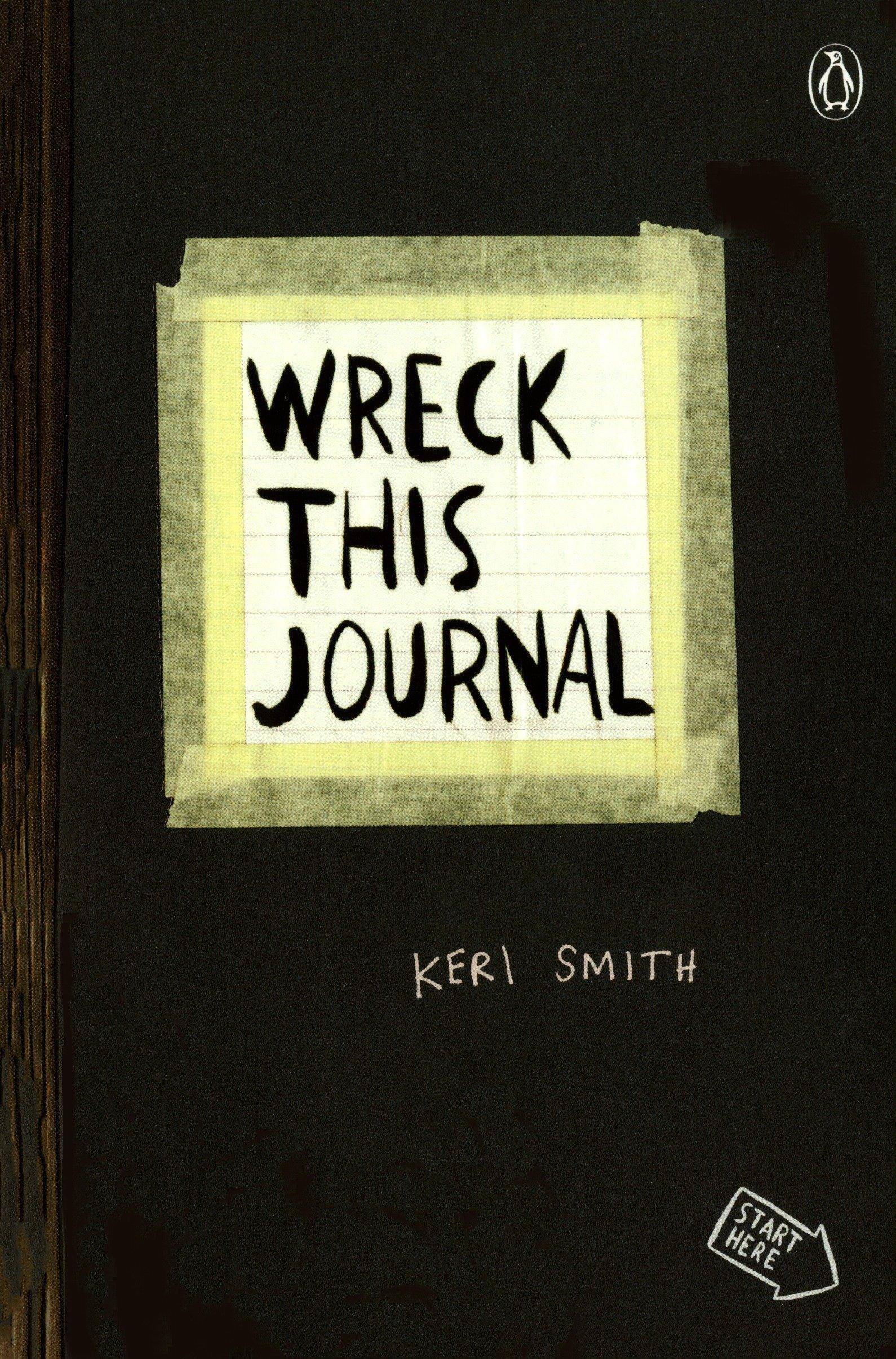 Wreck This Journal (Black): To Create Is to Destroy